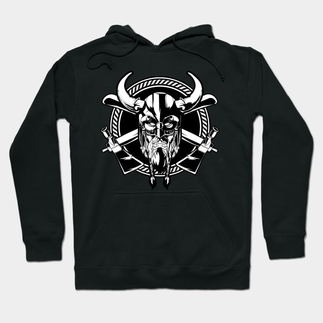 Viking berserker Hoodie by Roadkill Creations